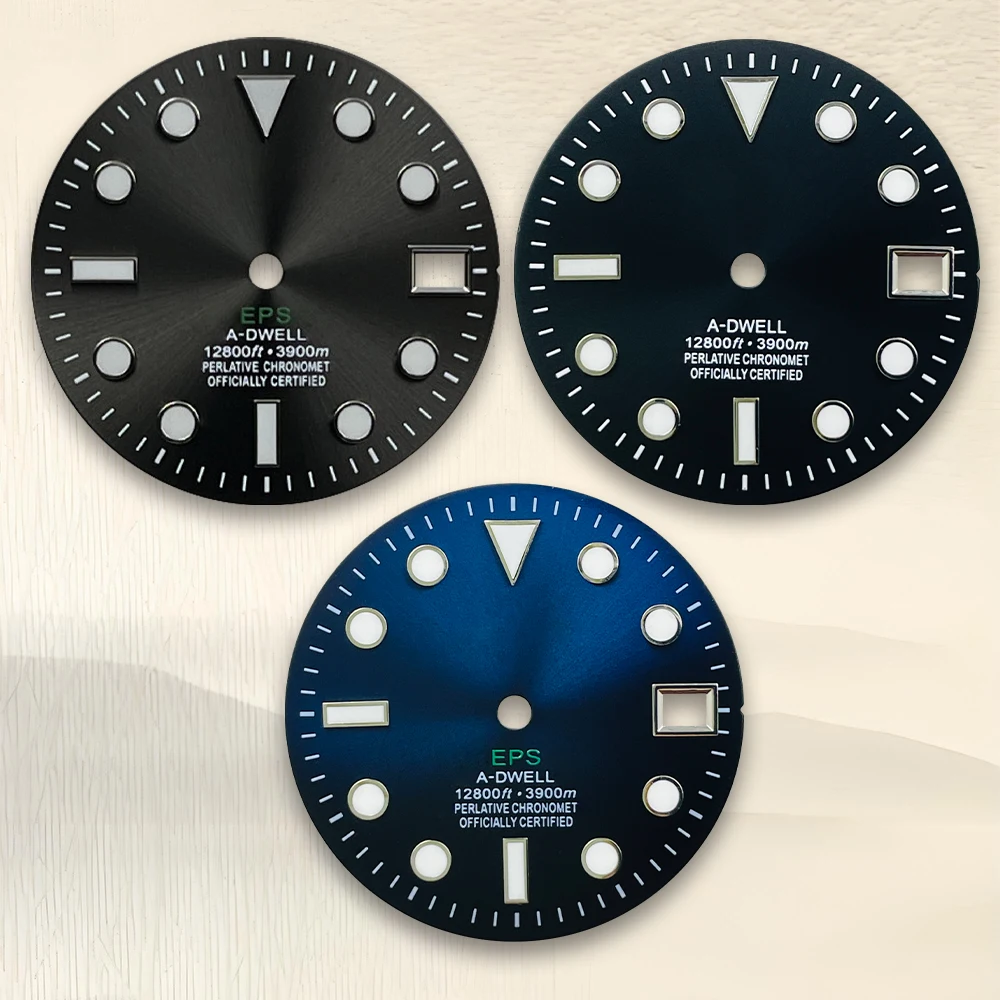 nh35Dial 28.5mm S Logo Dial Suitable For High Quality NH35 Japan Automatic Movement ModificationAccessories