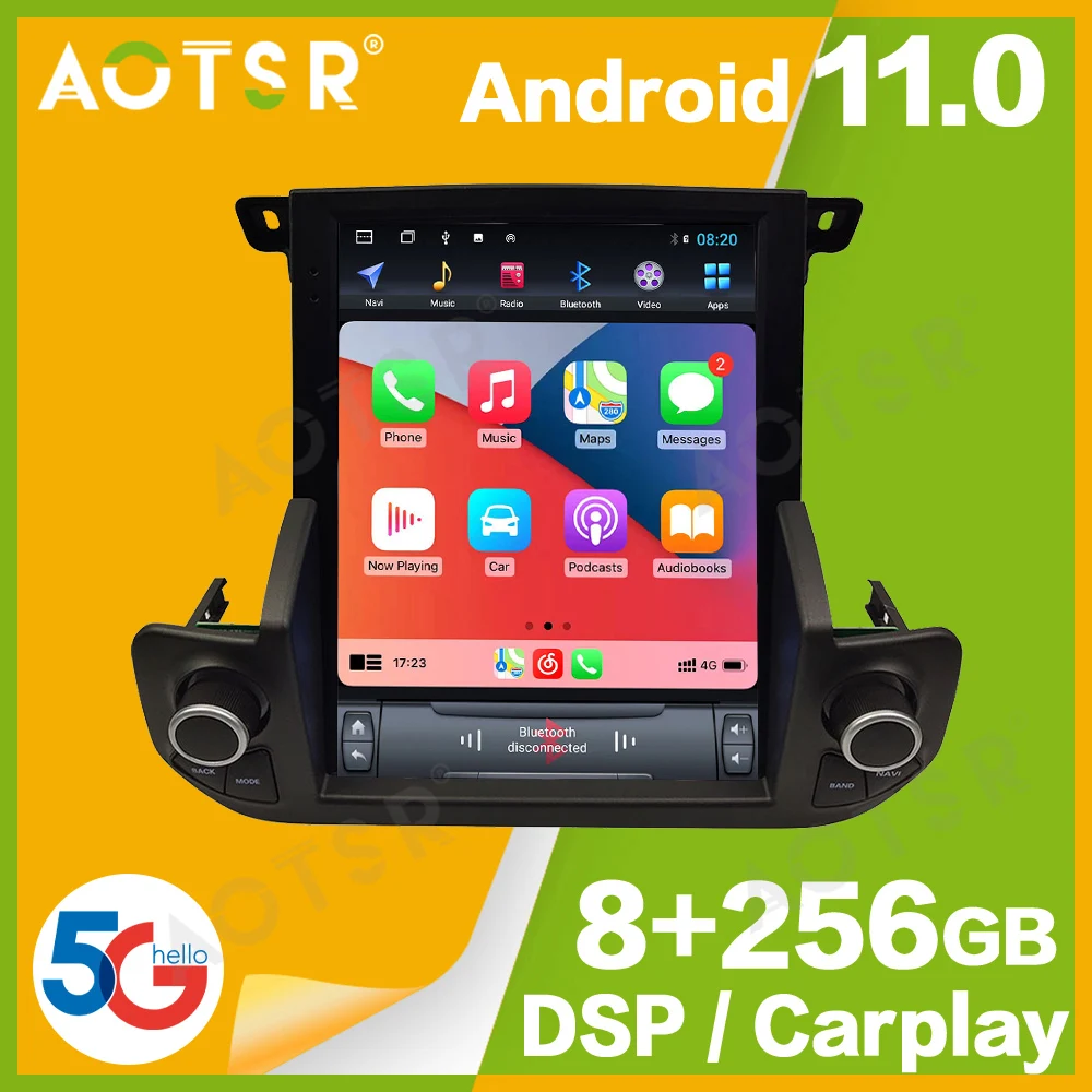 

2 din Android 12,0 8 + 256G для Land Rover Discovery 4 2009-2016, автомобильное мультимедийное радио, авто стерео GPS Navi плеер, встроенный Carplay