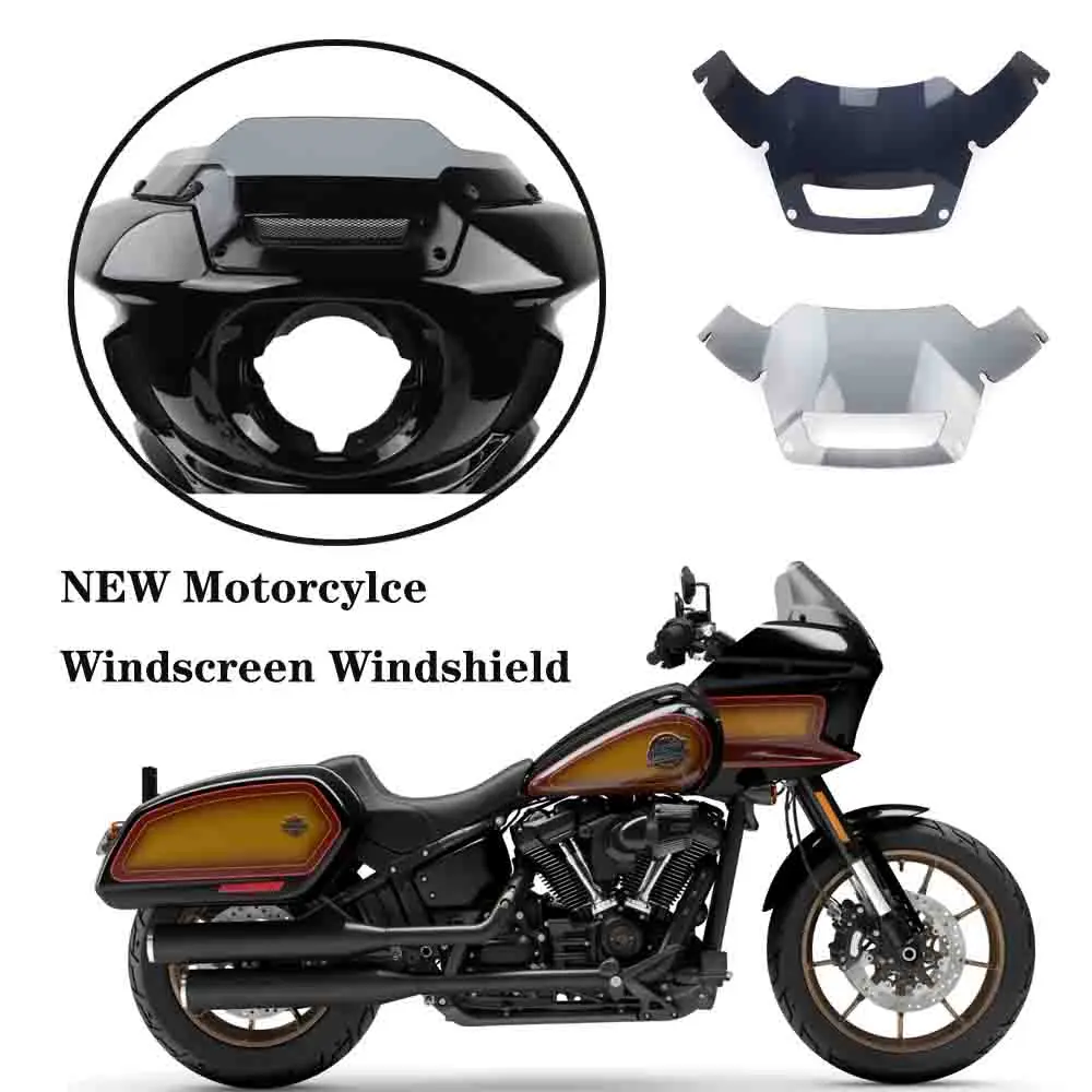 Pasuje do Harley Softail Low Rider ST FXLRST 2022-2024 nowe akcesoria motocyklowe dwa kolory osłona przedniej szyby