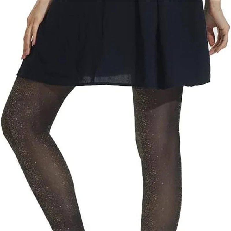 تألق الفضة سلك جوارب طويلة جوارب النساء رقيقة جدا واضح عالية المرونة بريق مشرق الجوارب ضئيلة الفخذ اللباس الداخلي الجوارب #5