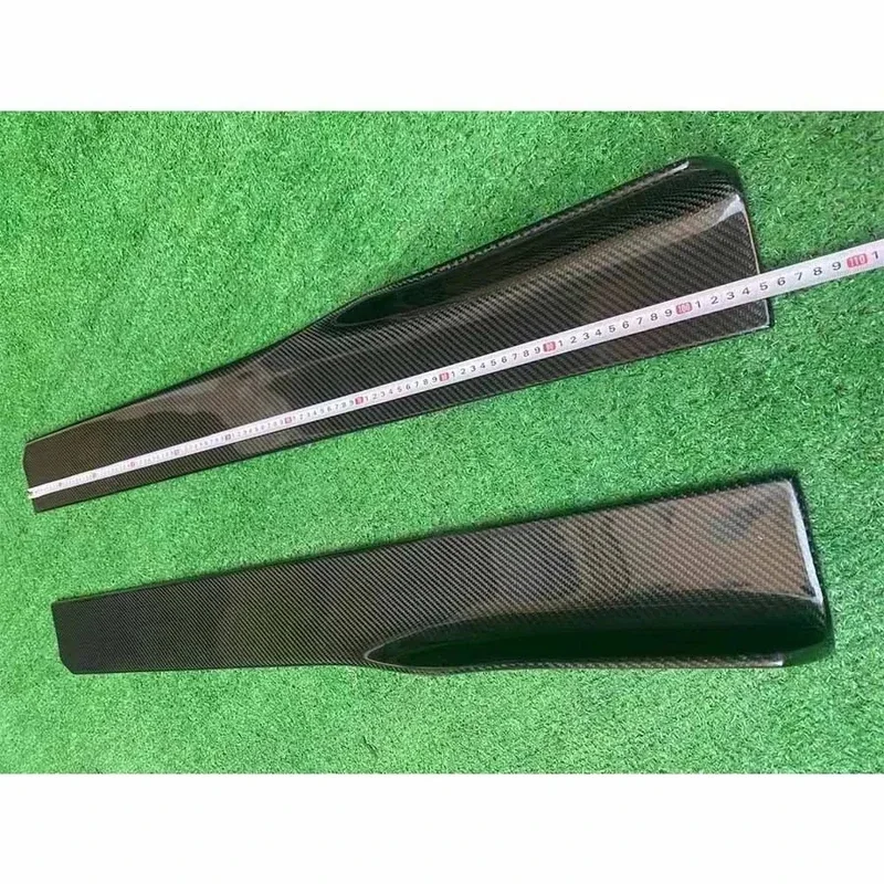 For BMW 2 Series M2 F22 F87 220i 230i Carbon Fiber Side Skirts Splitters Cupwings Winglets Canards Apron Car Accessories