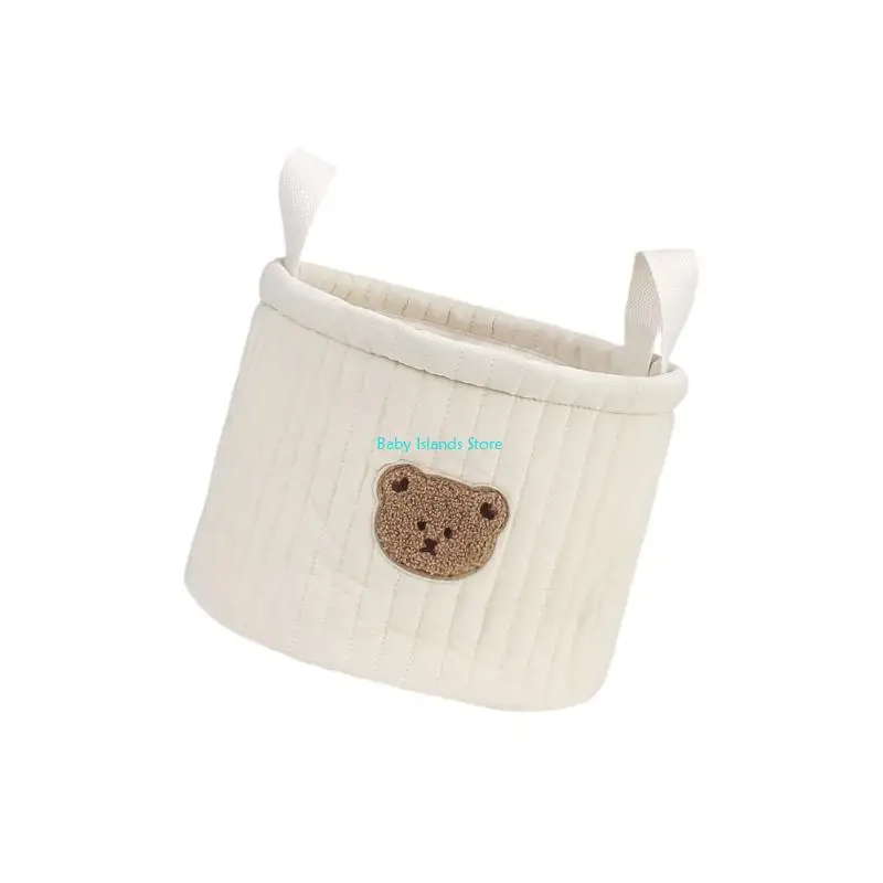 

K92D Travel Nappy Bag Dirty Clothing Storage Basket Offering Practical Solution For Baby Essential Storage Portable Case