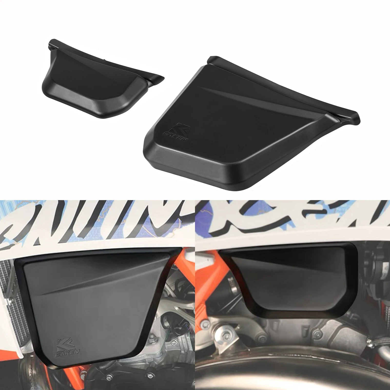 

For KTM 300 EXC 2024 PP Material Pair Left Right Fuel Tank Cover Guard 250 EXC 150 EXC 2024 250 XC 300 XC 2023-2024 125 XC 2023