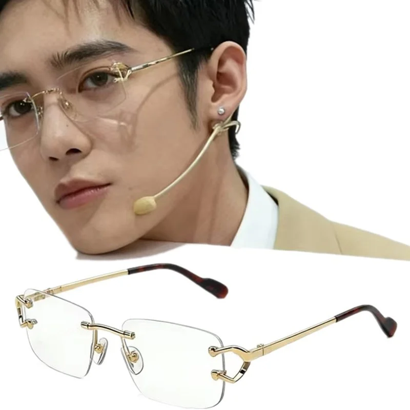 men's-luxury-pure-titanium-cut-edge-rimless-prescription-glasses-korean-celebrity-style-optical-frames-for-business-office