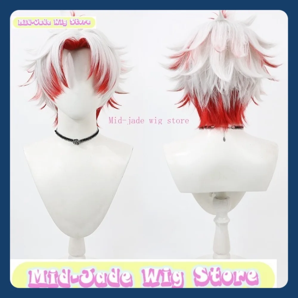 ミッドジェイドウィッグストア ウスティングウェイズ スカーコスプレウィッグ アニメゲーム ロールプレイング ハロウィンパーティー 合成ウィッグ