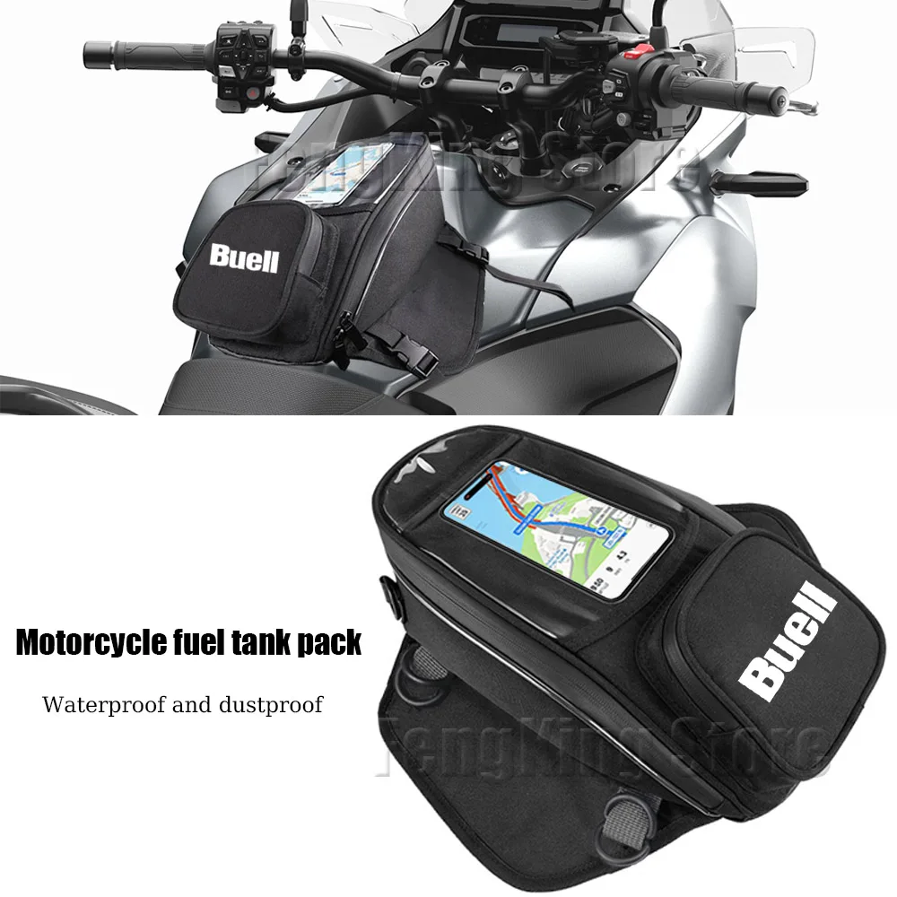 For Buell 1125R 1125CR XB 12R 12Ss 12Scg Ulysses XB12XT Motorcycle fuel tank bag Knight navigation bag Waterproof large capacity