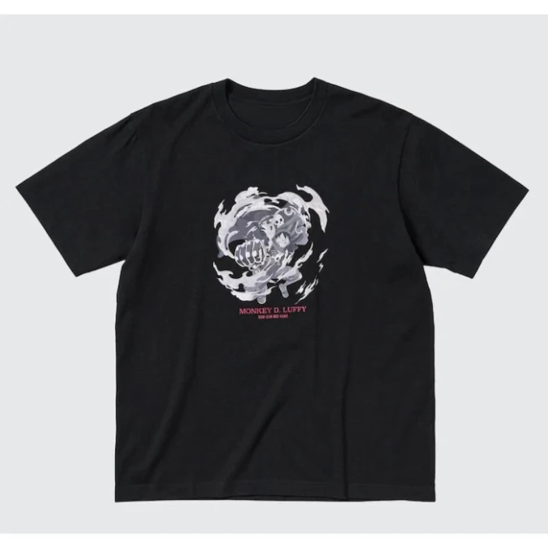 Gran oferta de verano, camiseta de una pieza para hombre, camiseta de Anime Uniqlo UT, camiseta de manga corta con cuello redondo para hombre