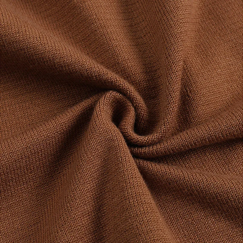 CH Herren Strickjacke mit Reißverschluss Stehkragen Langarm Casual Pullover Jacke Herbst Winter Oberbekleidung – Detail 8