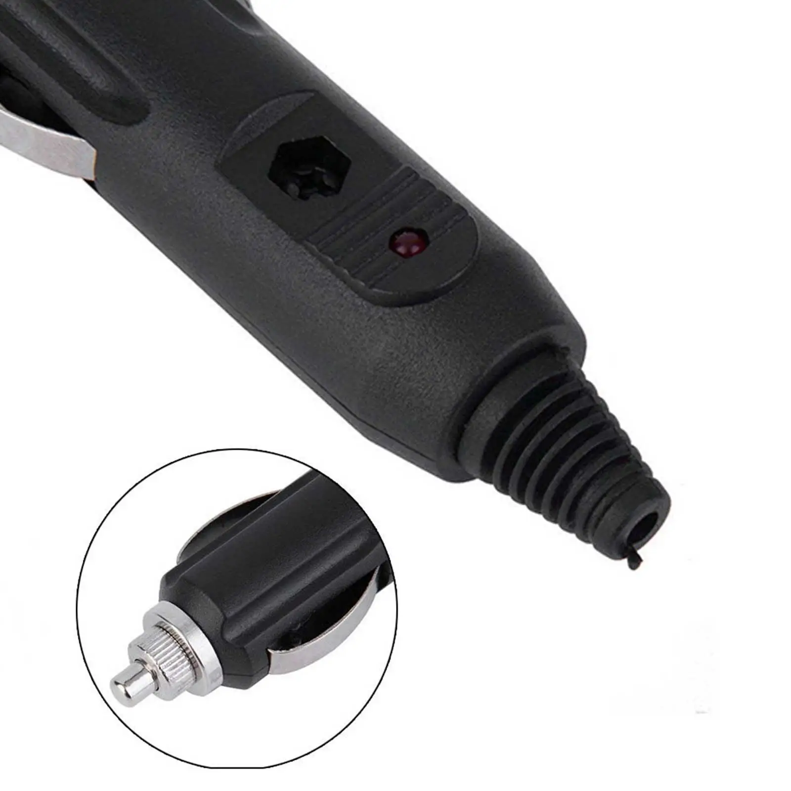 1PC Car Cigarette Lighter Plug Adapter LED Fuse 12V 12 Volt DC Auto Vehicle