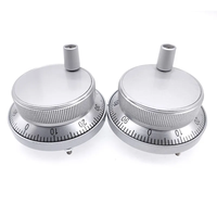 1Pcs Handwheel CNC Pulser 60mm Pulse 100 5V 4Pin 6Pins Manual Pulse Generator Hand Wheel CNC Machine Rotary Encoder