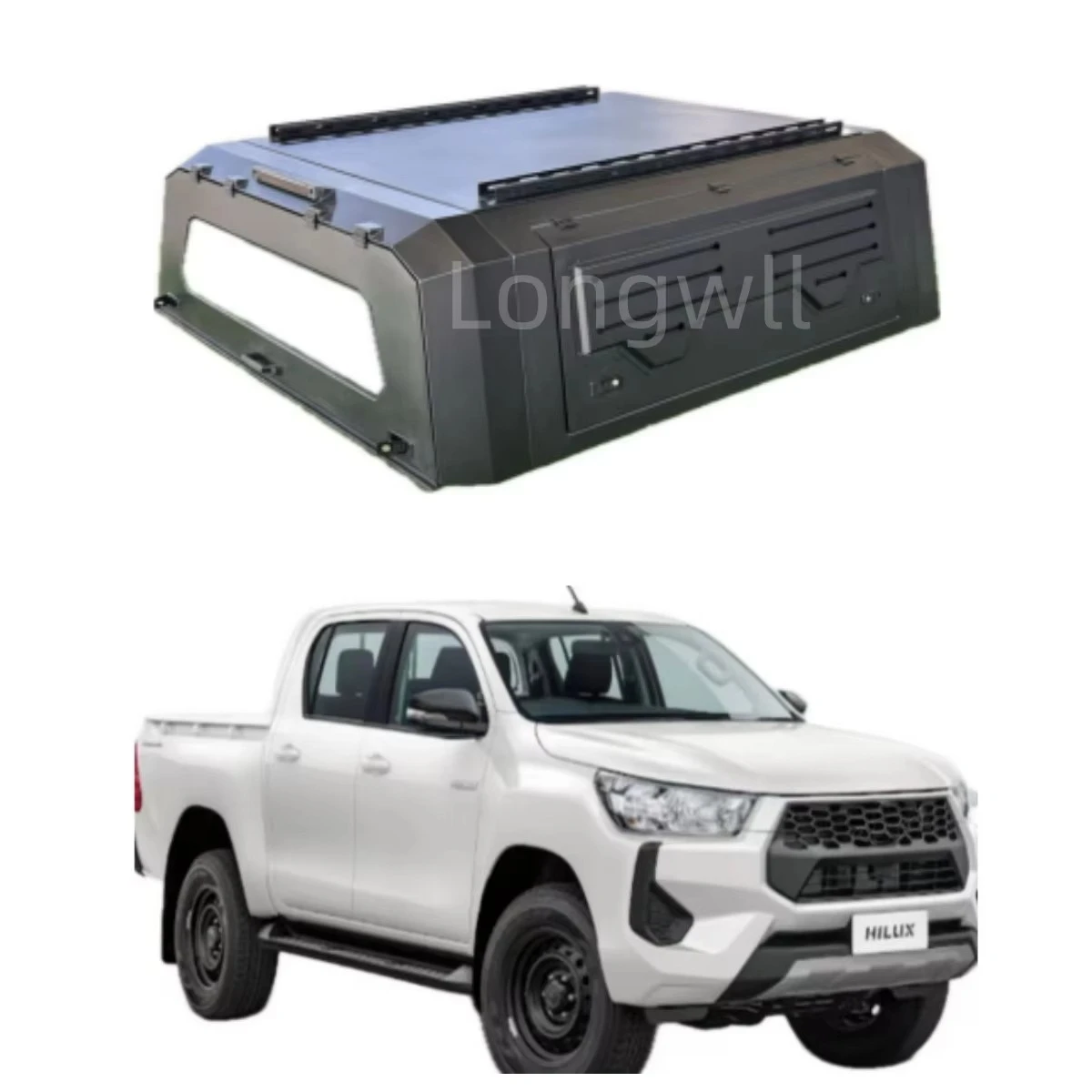 

Aluminum Pickup Truck Canopy for HILUX SR Truck Bed Camper ShellHardtop Topper Waterproof Anti-rust SmartCap Heavy-Duty