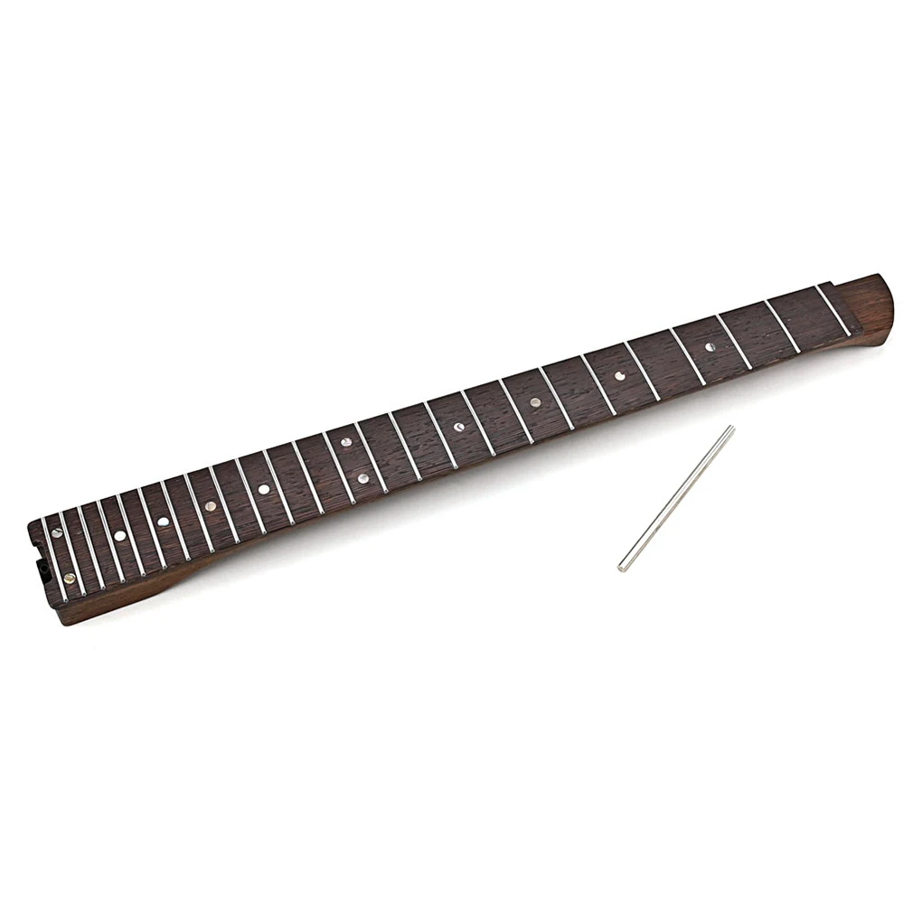 

Headless Wear-resistant Lightweight Neck Replacement Fretboard Electric Guitar Adjustable Maple Travel Guitarists