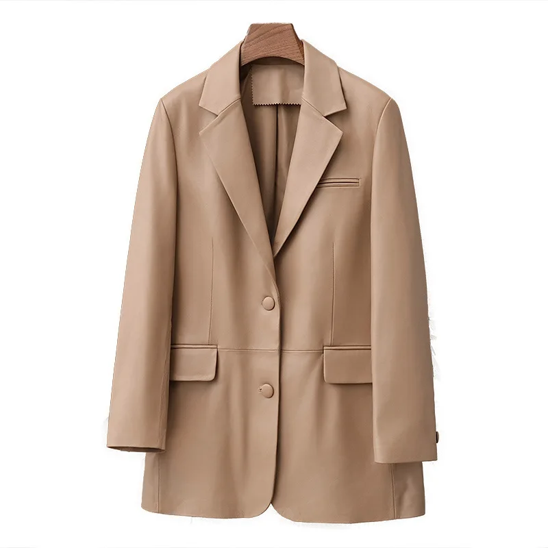 2025 Новая куртка из натуральной овчины