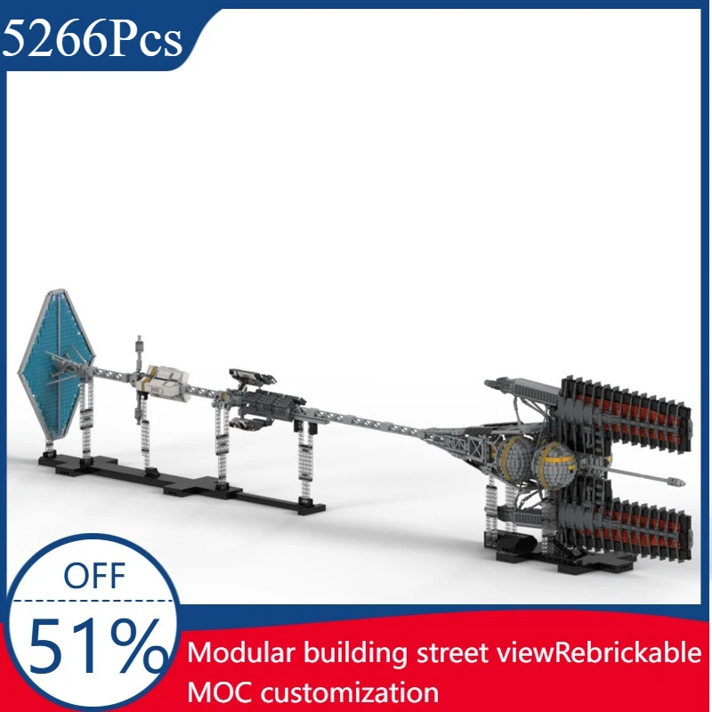 

5266 PCS MOC Famous Transport Spacecraft Technology Modular Building Blocks Model For Kids Assembly Display Toys Christmas Gifts