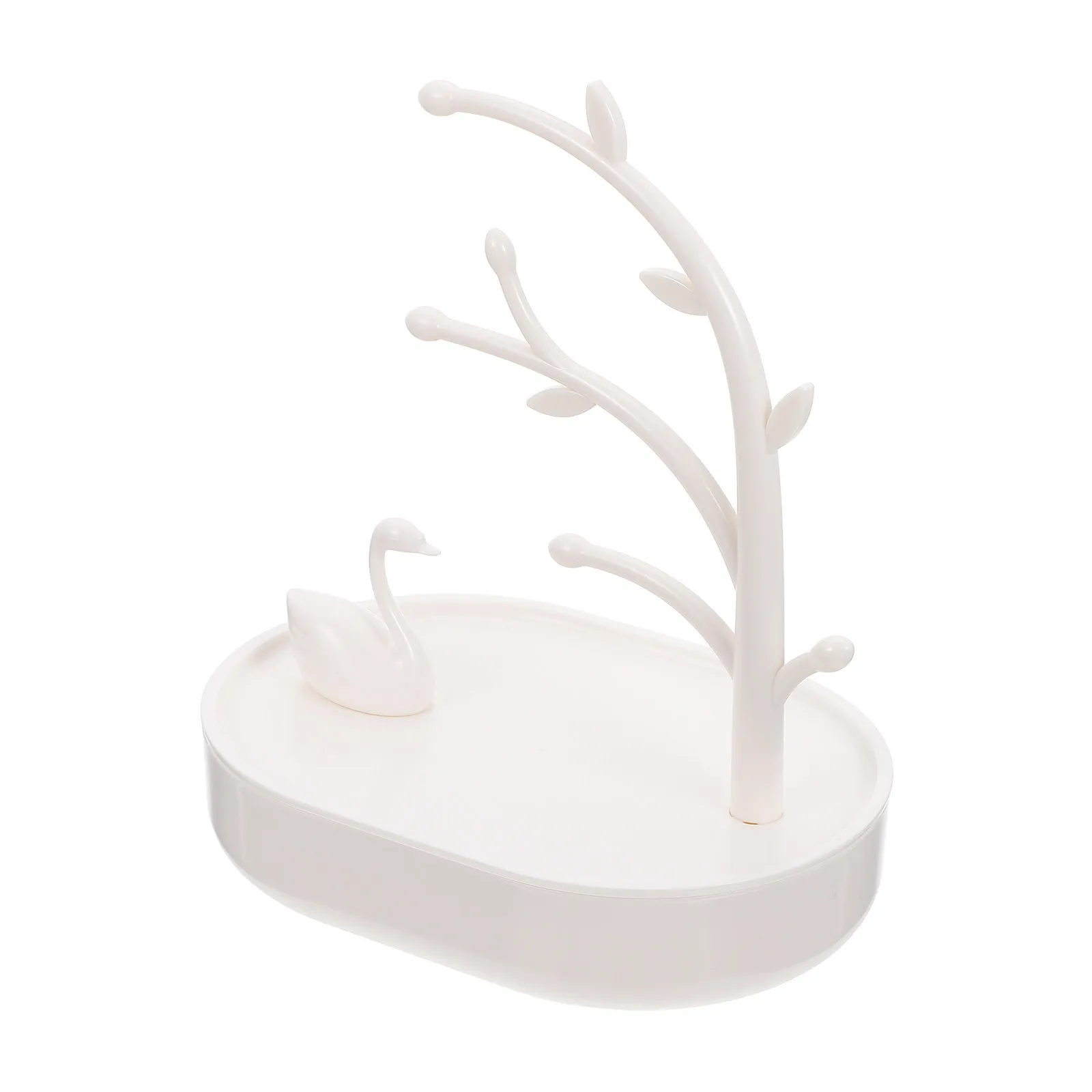 

Fine Workmanship Jewelry Organizer Tree Stand for Necklaces Earrings Rings Bracelets Watches Pendants Anklets Amber Diamond