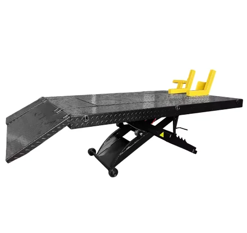 

Heavy Duty 600kg Pneumatic Scissor Lift for Motorcycle Repair