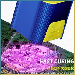 UV Curing Lamp MECHANIC L1 Pro Green Oil Fast Solidification for Mobile Phone Motherboard Repair Rechargeable Ultraviolet Light