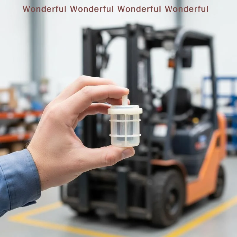 Universal Clear Fuel Filter Long Lasting Replacement Accessory for Car Motorcycle Lawn Mower Pressure Washer Engine