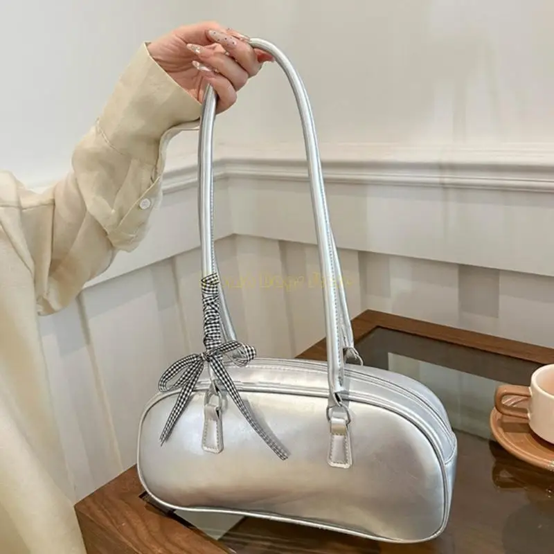 X90D Womens أقواس الكتف حقيبة الإبط حقيبة اليد الجلدية حقيبة إبطية جميع المطابقة #2