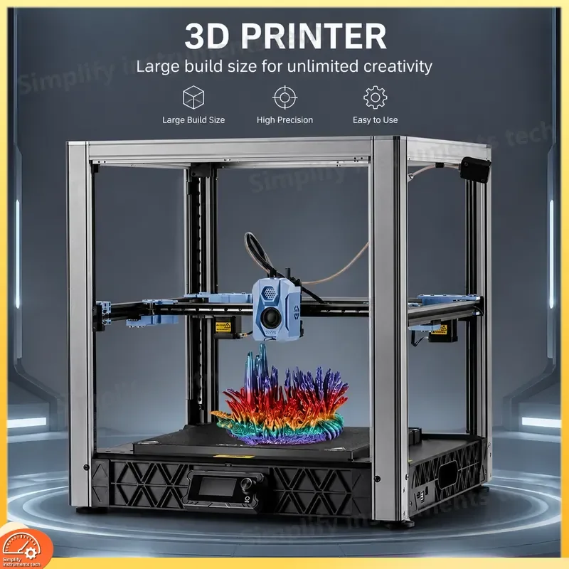 SV08 3D Printer CoreXY Voron 2.4 Style High Speed Large Build Volume 350x345mm Open Source FDM DIY Kit Auto Leveling