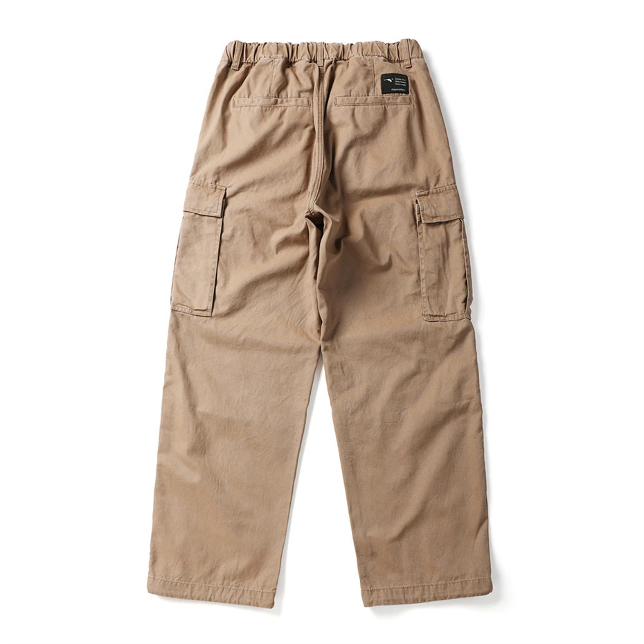 Men Camouflage Joggers Pants Cotton Casual Cargo Pant Men Streetwear Wide Leg Function Paratrooper Pants Cityboy Baggy Trouser