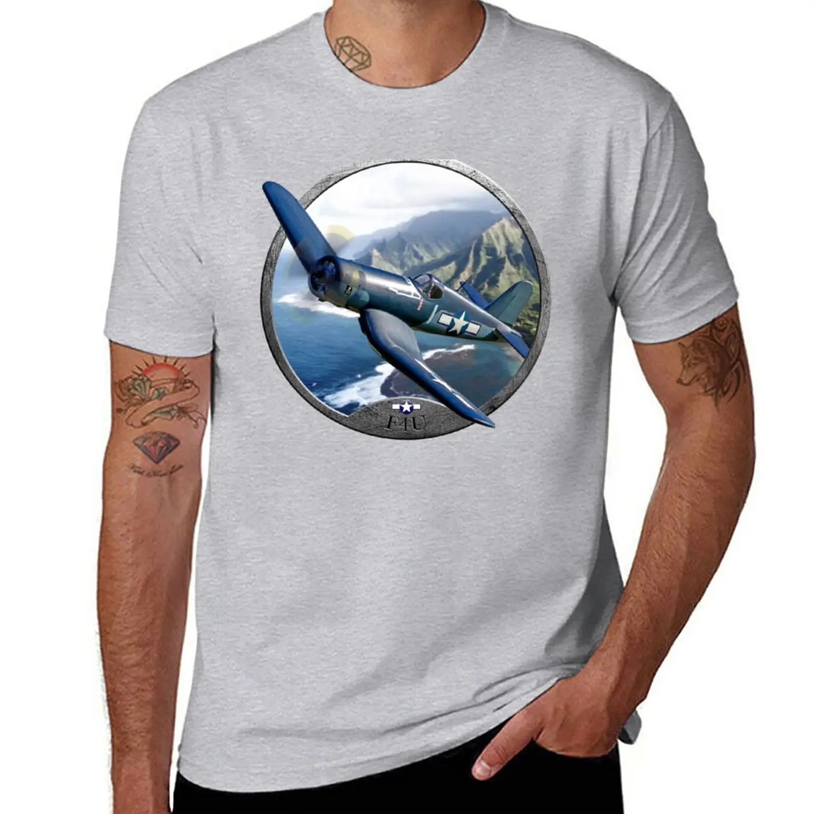 New F4U Corsair T-Shirt graphics t shirt anime plain t-shirt mens t shirt