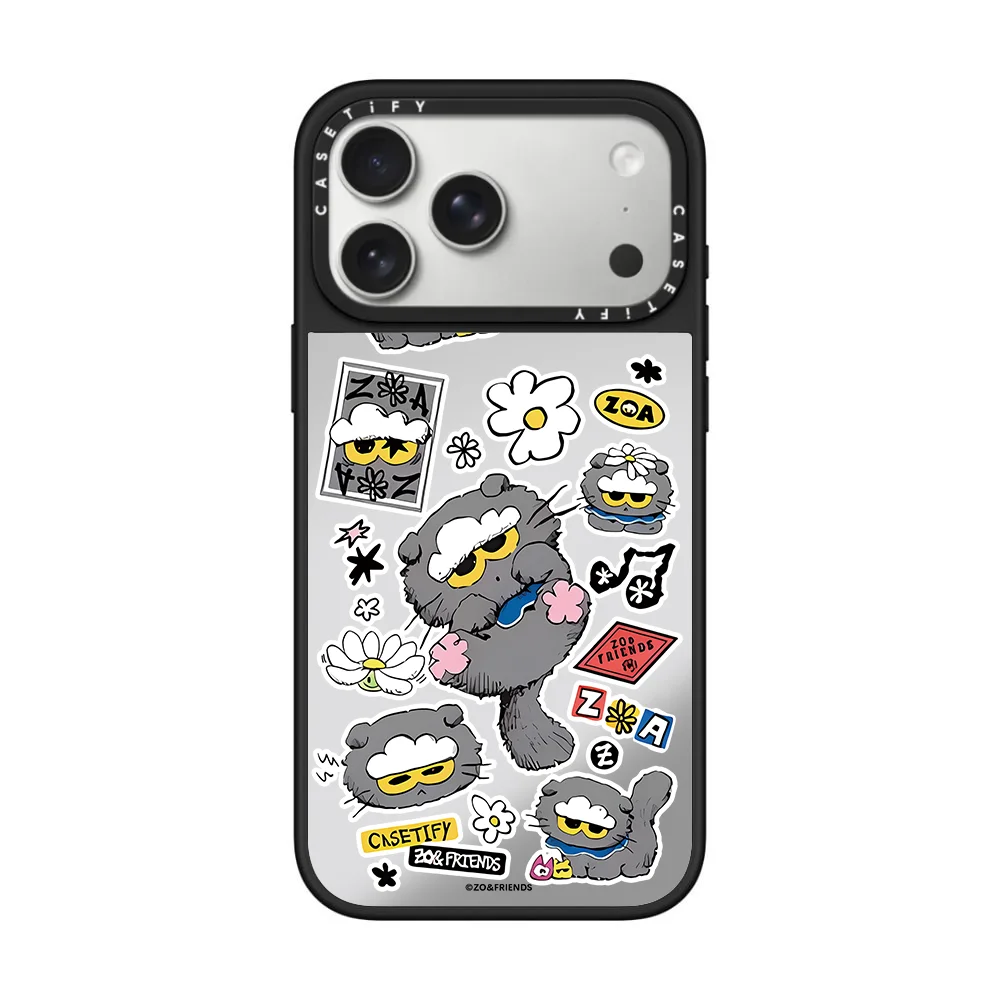 CASETiFY Co-brand ZO&FRIENDS Cloud Cat ZOA Series Cartoon Case for IPhone13 14 15 16 17 Pro Max Air Plus Magnetic Protect Cover view 6