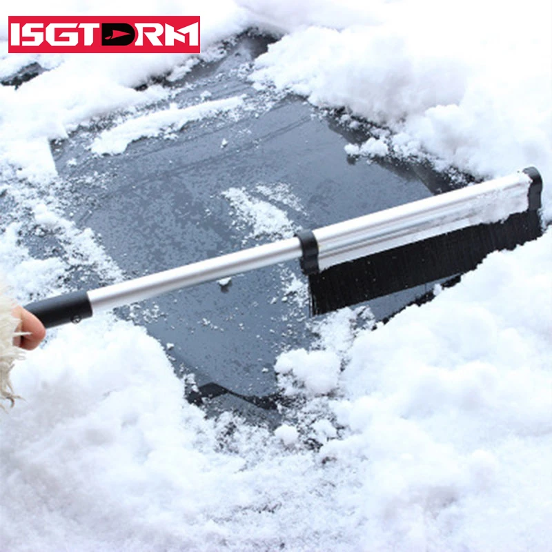 Car Ice Scraper Windshield Ice Breaker Quick Clean Glass Brush Snow Remover Cleaner Tool Auto Window Winter Snow Brush Shovel