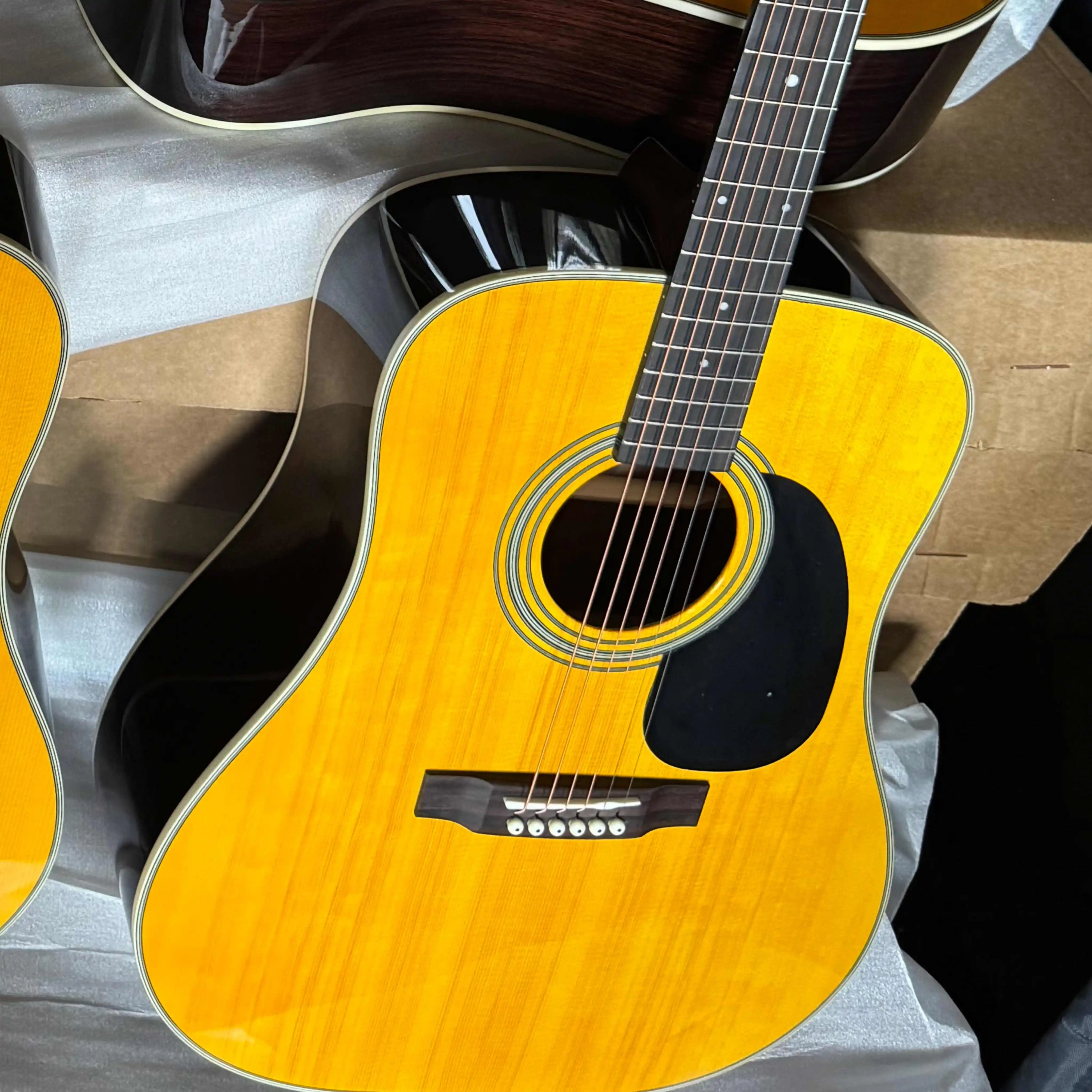 Yellow D Series Original Guitar Spruce Top 6 Chord Nut Best Guitar Instrument Quality Assurance