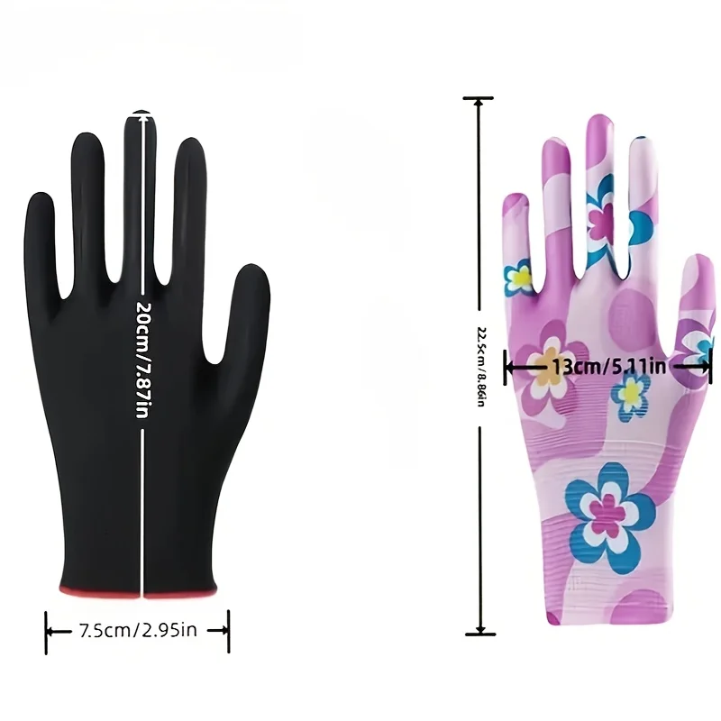24Pcs 12Pairs Lightweight Breathable Printed Gloves For Women Random Mixed Colors Elegant Accessory Ideal Gift For Female
