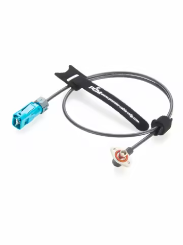 Original Rosenberger 59Z163-003-Z IP67 Waterproof FAKRA Z Female to SMB Female Right Angle 2-Hole Flange Mount RF Coaxial Cable