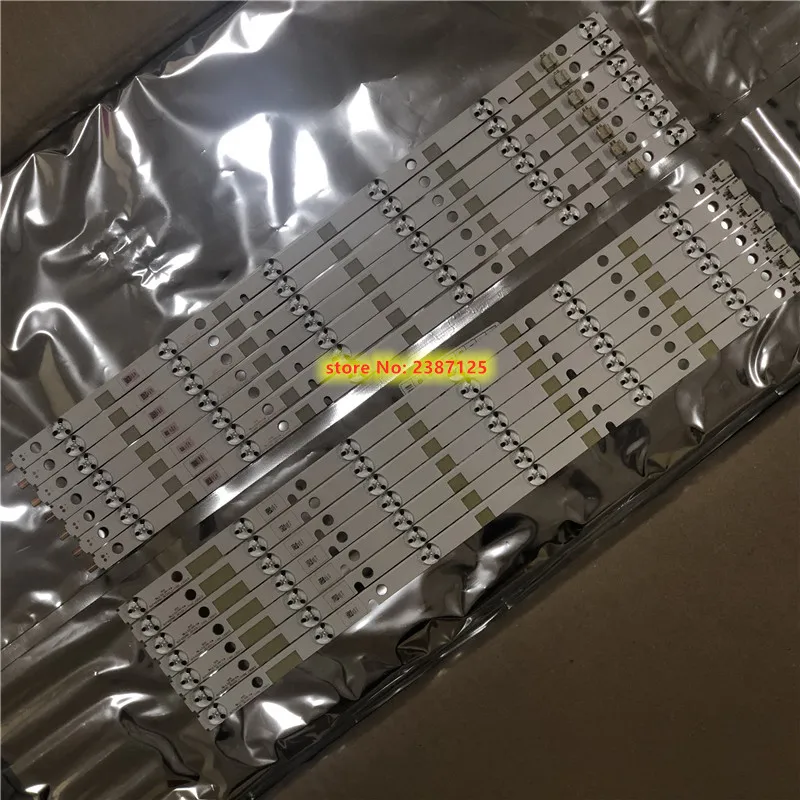 14Pieces LED Backlight Strip 6lamp For SVT420A81_REV03_L/R-TYPE_130613  42L7453D  42L7453RB LC420DUK SG K2