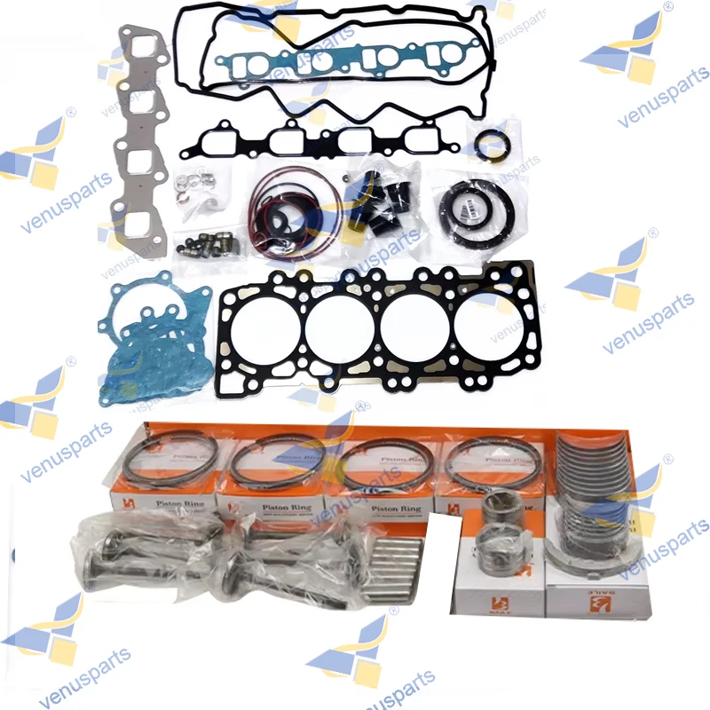 For Nissan YD25 YD25DDTi Overhaul Rebuild Kit Piston Ring Full Gasket Set Engine Parts A2010-VK50A