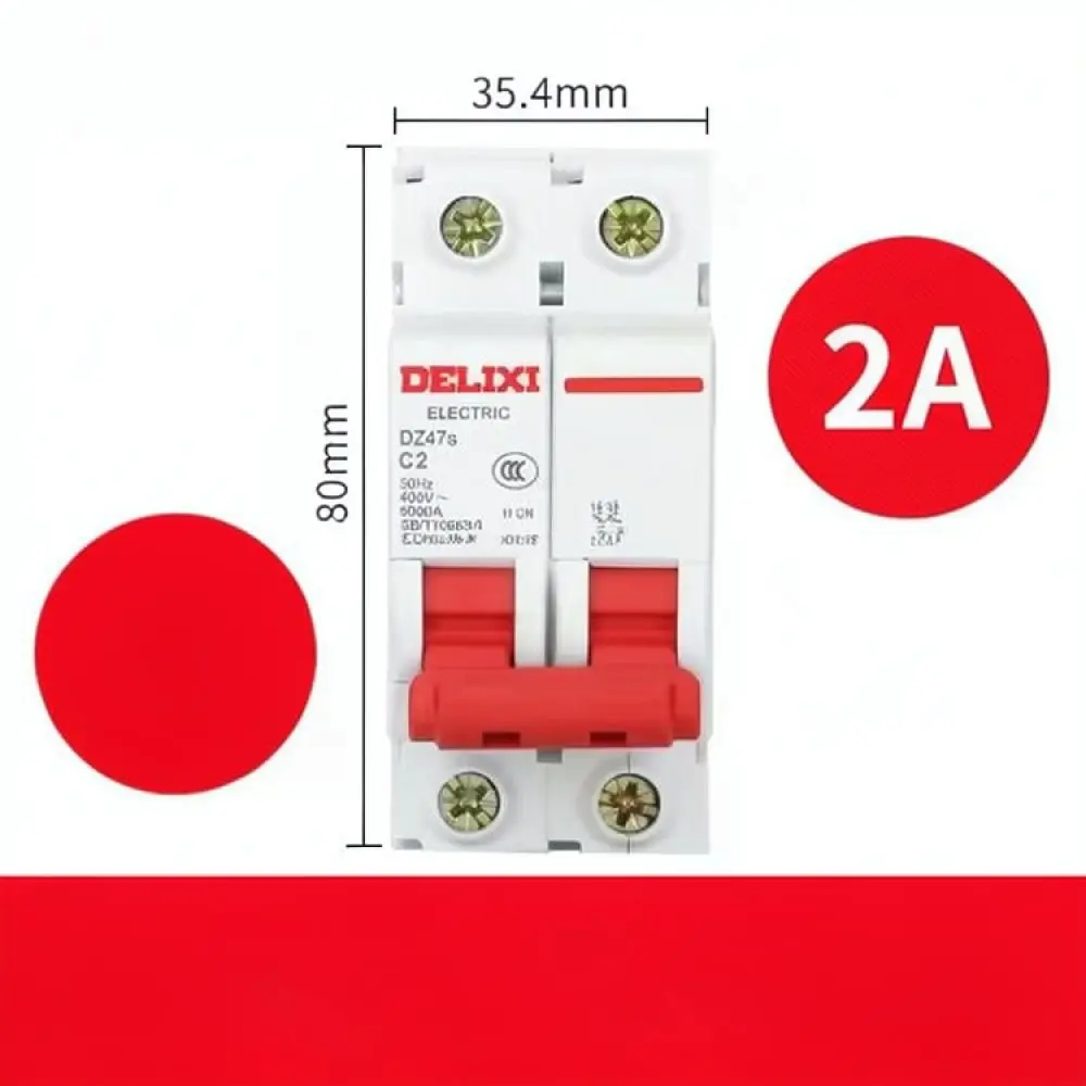 For For Delixi DZ47S Air Breaker Switch Household Circuit Protection Miniature Electrical Device Standard Modular Design