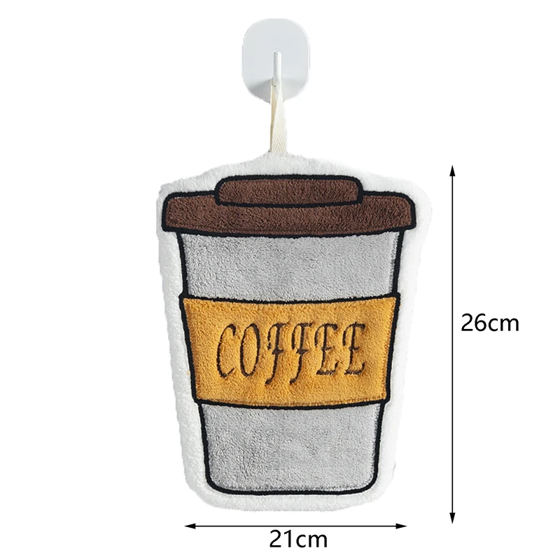 Hand Towel Absorbent Hand Cloth Hand Towel For Kitchen Bathr
