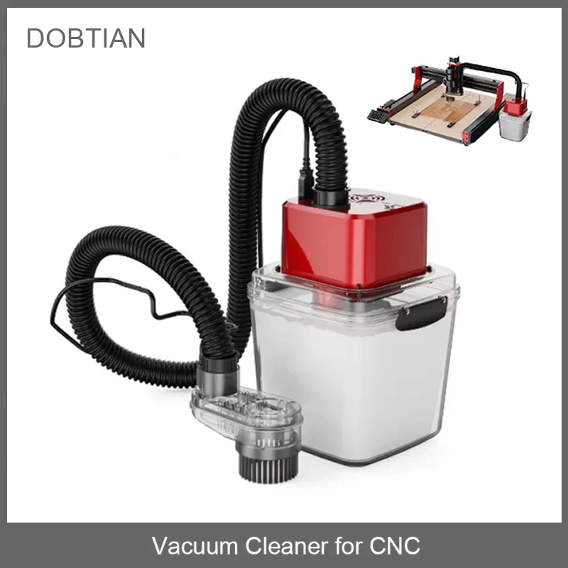 

M1 Vacuum Cleaner Spindle Dust Shoe 50000RPM Dust Cover Spindle Brush For CNC Engraver Air Purification Debris Removal