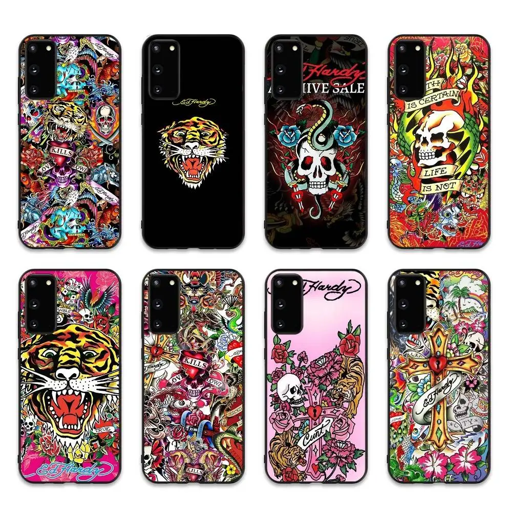 Fashion E-Ed H-Hardy Phone Case For Samsung S 24 fe 25 Ultra plus 20 lite 21 30 22 23 24 22 Ultra 5G Fundas view 4