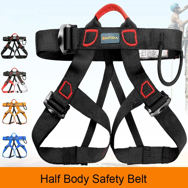 Half Body Safety Belt High-altitude Work Safety Harness Outdoor Climbing Rescue Electrician Construction Protective Equipment