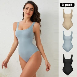 Ladies One-Piece Bodysuit with Tummy Control, Butt Lifting and Seamless Comfortable Shapewear 3-Piece Set