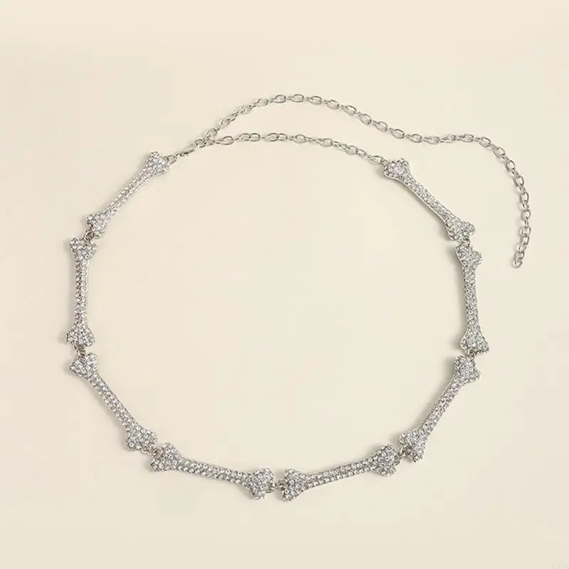 L5YC Waist Chain Belt for Women Waist Chain Belly Chain Waist Chain Rhinestones Belt Beach Belly Chain for Dress