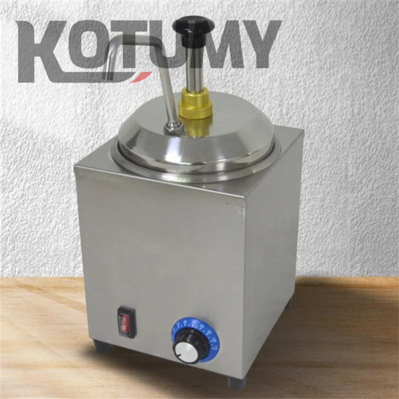 

2.0L 220V 1200W Stainless Steel Cheese Pump Dispenser Electric Sauce/Cheese/Chocolate/Butter Pump Warmer