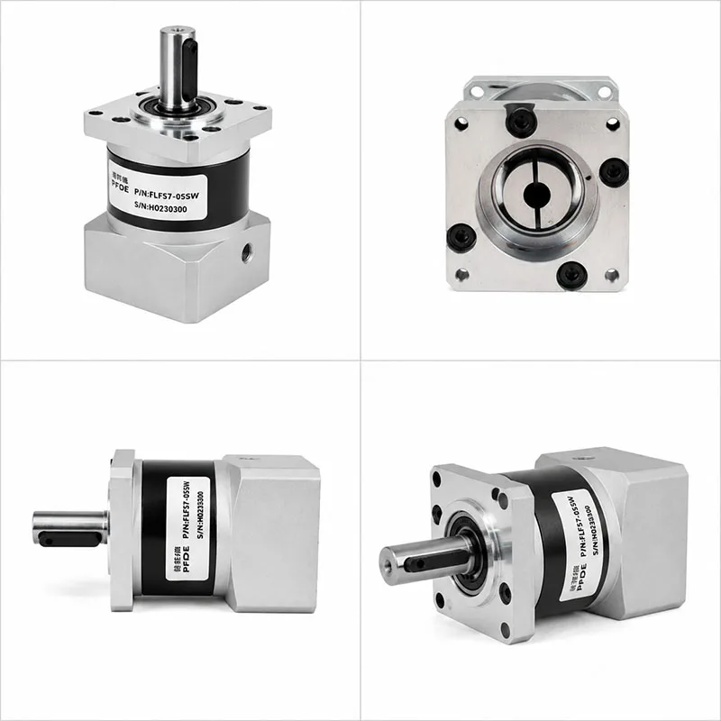 Nema 23 Planetary Gearbox Motor Speed Reducer Ratio 4 5 10 20 50 for Shaft 8mm Nema23 Stepper Motor High efficiency Low backlash