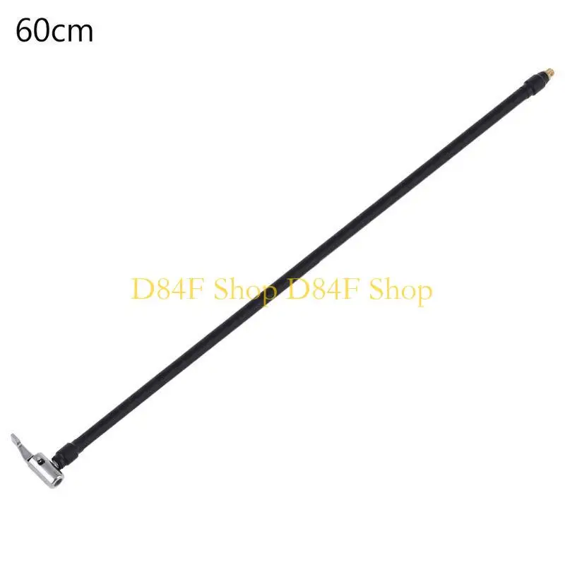 D84F Durable Car Bike Inflator Air Extension Tube Tire Air Pump Extension Hose