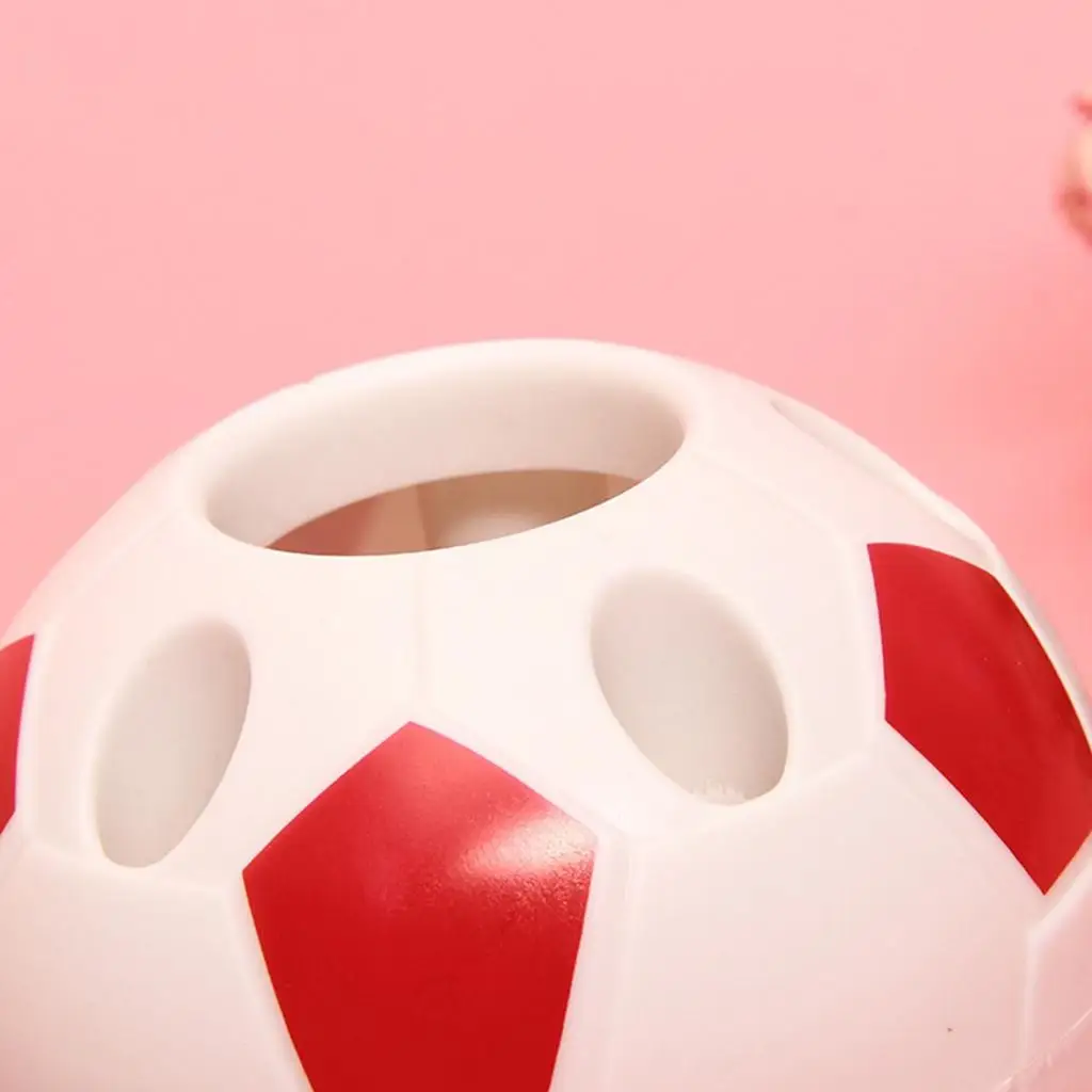 Scatola portaoggetti a forma di calcio per portapenne per organizer da ufficio