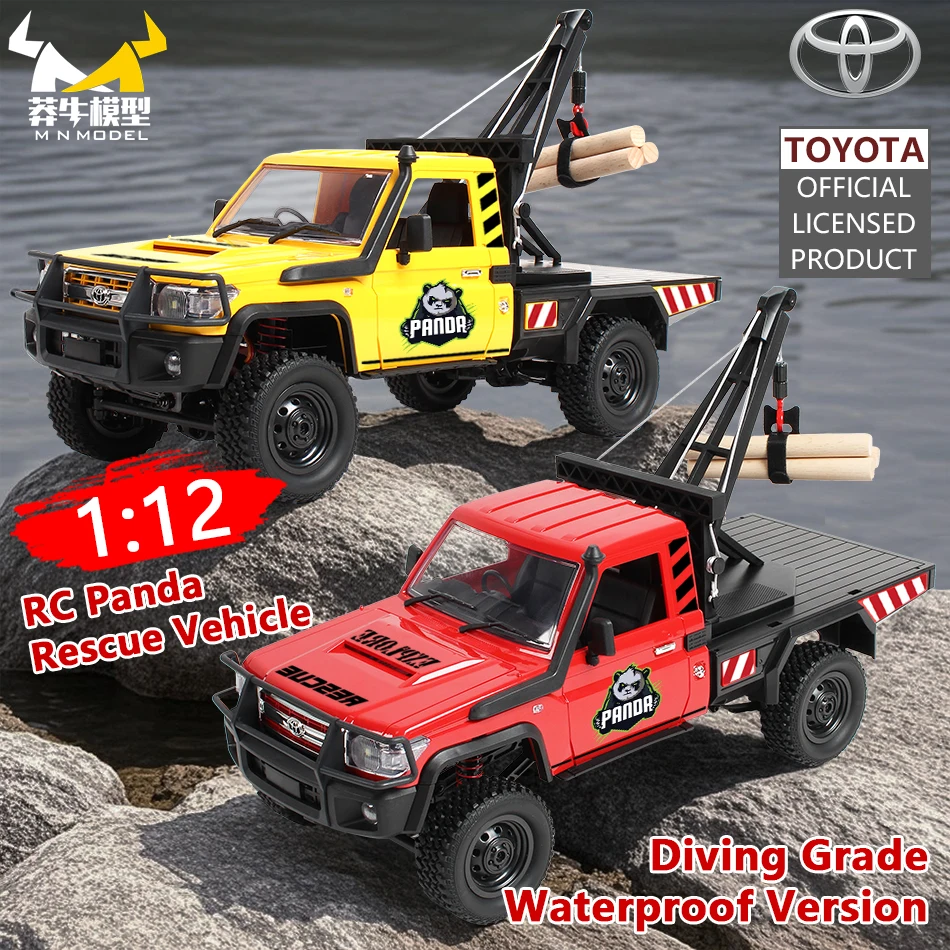 

MN МОДЕЛЬ 1:124WD RC Engineering Vehicle DivingPanda Внедорожник Альпинистский грузовикКран WadingPickup Rock Crawler Игрушка для взрослых Подарок