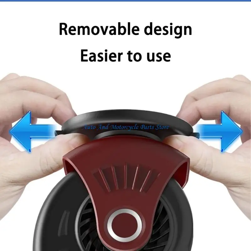 P9FD Lightweight 12V Automotive Windshield Heater And Defroster For Fast Heat Distribution And Fog Window During Winter