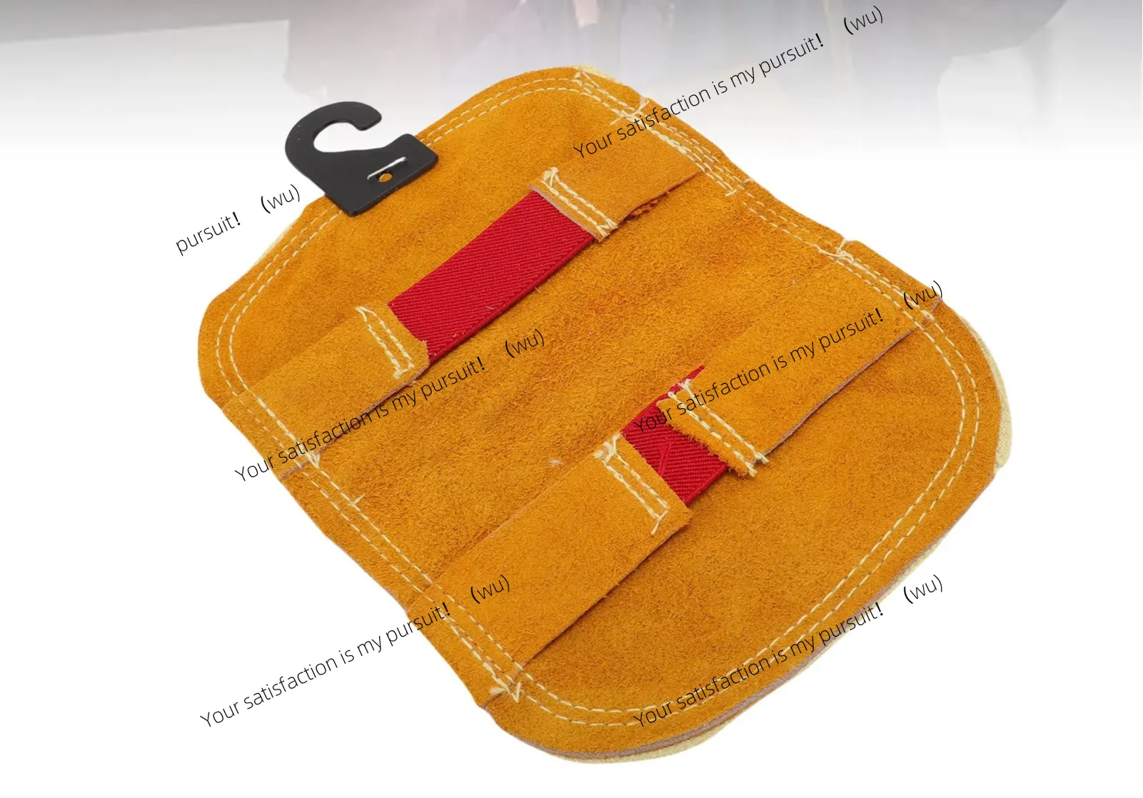 for Cutting Smelting Welding Hand Pad 2 Layer Leather Aluminized Back High Temperature Proof Welding Gloves Heat Guard
