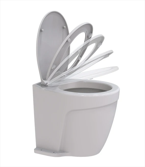 Ceramic Toilet for Yacht RV Sailing Yacht Marine Accessories Car-Remote Controlled Self-Priming Toilet view 3
