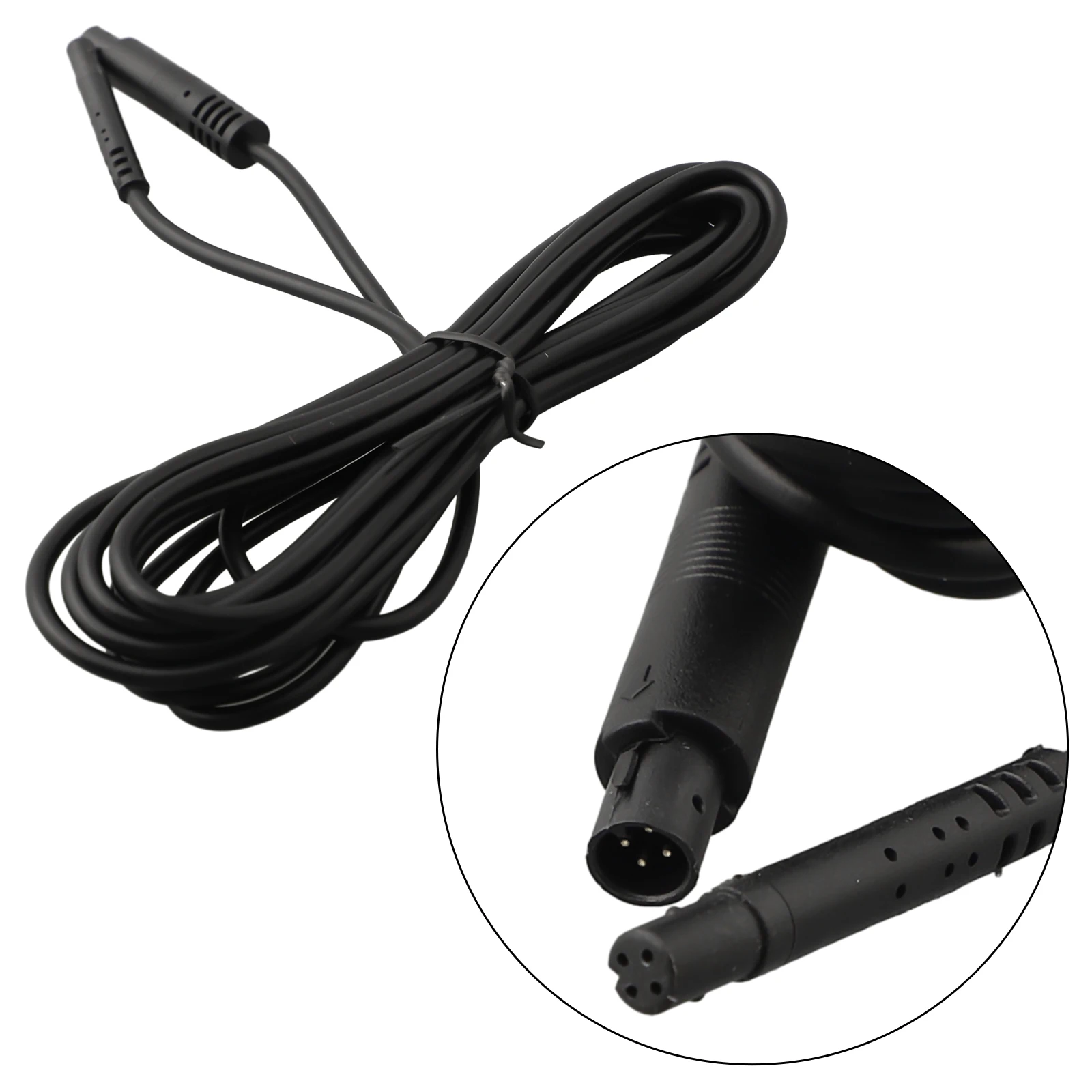 Parking Camera Extension Cable Extension Cord Parking Video Male To Female Wear-Resistant 12V 4pin Anti-Corrosion