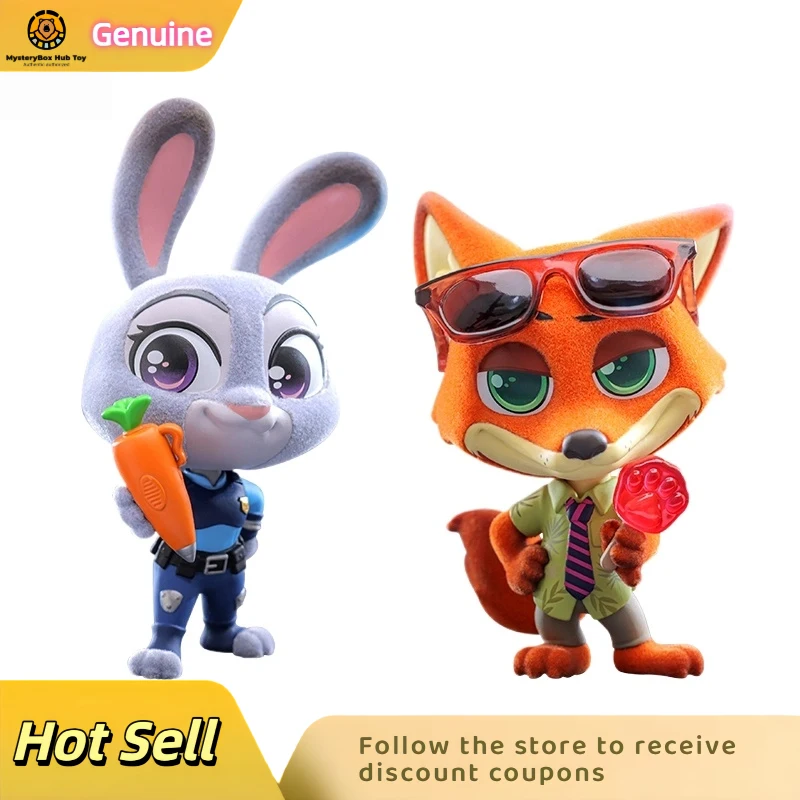

Hot Toys Zootopia Judynick Cosbaby(S) Mini Collection Doll Office Ornaments, Room Ornaments, Car Ornaments Birthday Gift